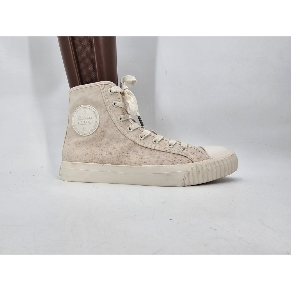 Bata Bullets High Cut Sneakers‎ ⁃ White/Cream on Garmentory 7.5 US 809-1104